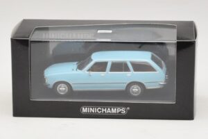 Opel Rekord D Caravan Albastru Deschis Minichamps 1:43 400044014 Metal - imaginea 4 din 4