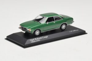 Opel Rekord D Coupe Verde Metalizat Minichamps 1:43 400044022 Metal - imaginea 2 din 4