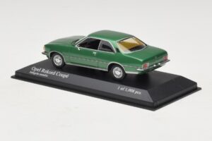 Opel Rekord D Coupe Verde Metalizat Minichamps 1:43 400044022 Metal - imaginea 3 din 4