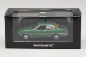 Opel Rekord D Coupe Verde Metalizat Minichamps 1:43 400044022 Metal - imaginea 4 din 4