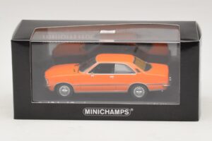 Opel Rekord D Coupe Portocaliu Minichamps 1:43 400044024 Metal - imaginea 4 din 4