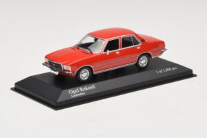 Opel Rekord D Roșu Minichamps 1:43 400044004 Metal - imaginea 2 din 4