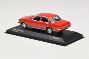 Opel Rekord D Roșu Minichamps 1:43 400044004 Metal - imaginea 3 din 4