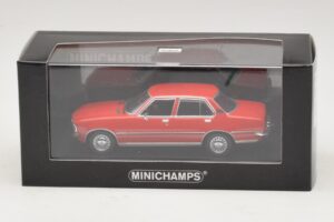 Opel Rekord D Roșu Minichamps 1:43 400044004 Metal - imaginea 4 din 4