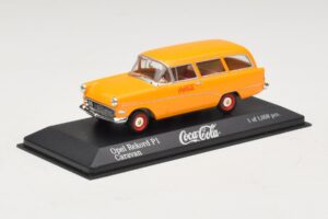 Opel Rekord P1 Caravan Coca-Cola Minichamps 1:43 430043270 Metal - imaginea 2 din 4