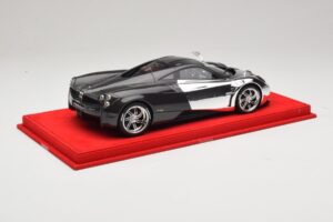 Pagani Huayra Chrome Silver Exemplar Unic BBR 1:18 P1873CM Rășină - imaginea 2 din 7