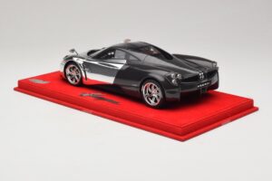 Pagani Huayra Chrome Silver Exemplar Unic BBR 1:18 P1873CM Rășină - imaginea 5 din 7