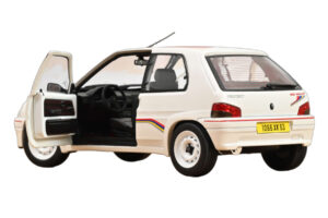 Peugeot 106 Rallye 1.3 Alb Norev 1:18 184920 Metal - imaginea 2 din 3