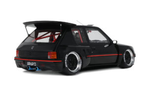 Peugeot 205 Khyzyl Saleem Negru Otto 1:18 OT1257 Rășină - imaginea 2 din 5