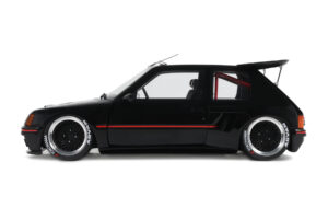 Peugeot 205 Khyzyl Saleem Negru Otto 1:18 OT1257 Rășină - imaginea 3 din 5