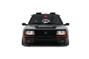 Peugeot 205 Khyzyl Saleem Negru Otto 1:18 OT1257 Rășină - imaginea 4 din 5