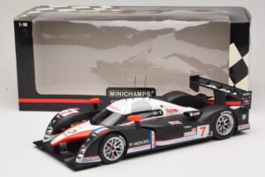 Peugeot 908 HDi FAP LMP1 #7 M. Gene / N. Minassian / J. Villeneuve 24 Hours of Le Mans 2007 Minichamps 1:18 150071207 Metal - imaginea 6 din 6