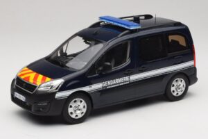Peugeot Partner Gendarmerie Albastru Închis Norev 1:18 184890 Metal
