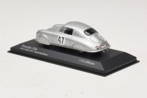 Porsche 356 #47 Sauerwein / Brunet 24 Hours of Le Mans 1951 Minichamps 1:43 400516747 Metal - imaginea 3 din 4