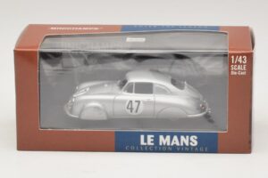 Porsche 356 #47 Sauerwein / Brunet 24 Hours of Le Mans 1951 Minichamps 1:43 400516747 Metal - imaginea 4 din 4