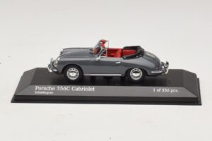 Porsche 356C Cabriolet Gri Minichamps 1:43 430062339 Metal