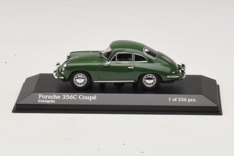 Porsche 356C Verde Închis Minichamps 1:43 Porsche 356C Verde Închis Minichamps 1:43 430062329 Metal
