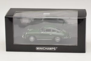 Porsche 356C Verde Închis Minichamps 1:43 430062329 Metal - imaginea 4 din 4