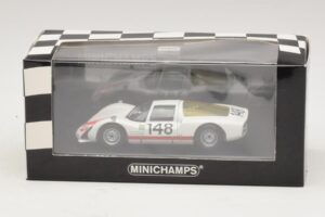 Porsche 906 K Scuderia Filipinetti #148 W. Mairesse / H. Muller Targa Florio Winners 1966 Minichamps 1:43 400666648 Metal - imaginea 4 din 4