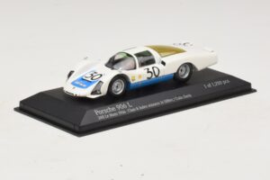 Porsche 906 LH Porsche System Racing #30 J. Siffert / C. Davis Class Winners 24 Hours of Le Mans 1966 Minichamps 1:43 4006666 - imaginea 2 din 4
