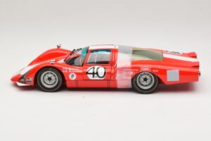 Porsche 906 LH Squadra Tartaruga #40 D. Spoerry / R. Steinemann 12 Hours of Sebring 1967 Minichamps 1:18 100676140 Metal - imaginea 4 din 8