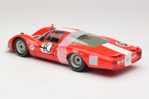 Porsche 906 LH Squadra Tartaruga #40 D. Spoerry / R. Steinemann 12 Hours of Sebring 1967 Minichamps 1:18 100676140 Metal - imaginea 7 din 8