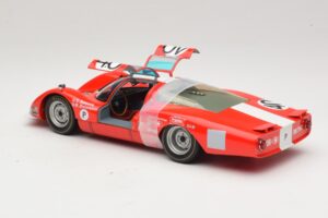 Porsche 906 LH Squadra Tartaruga #40 D. Spoerry / R. Steinemann 12 Hours of Sebring 1967 Minichamps 1:18 100676140 Metal - imaginea 5 din 8