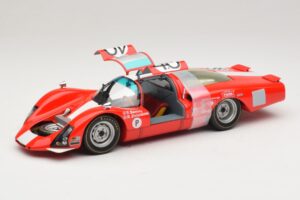 Porsche 906 LH Squadra Tartaruga #40 D. Spoerry / R. Steinemann 12 Hours of Sebring 1967 Minichamps 1:18 100676140 Metal - imaginea 2 din 8