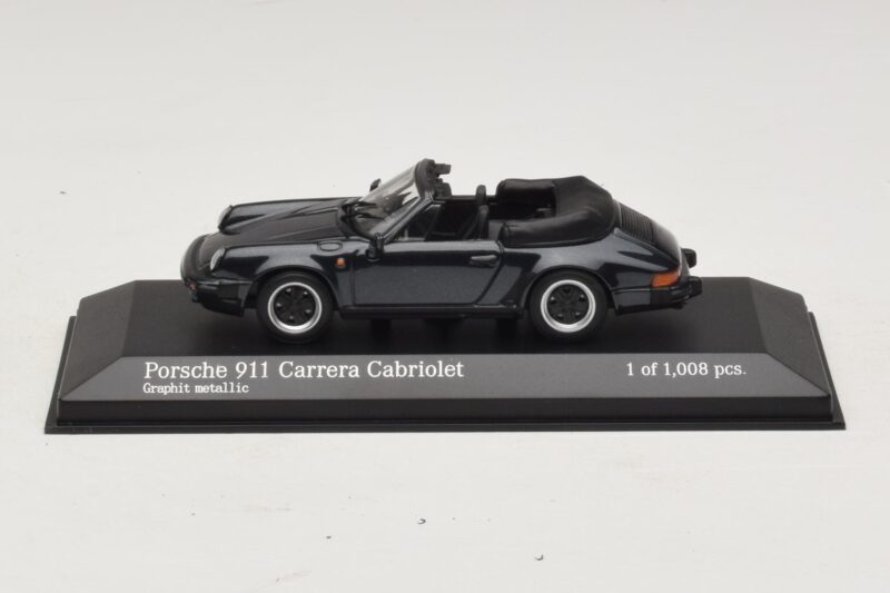 Porsche 911 930 Carrera Cabriolet Gri Metalizat Minichamps 1:43 Porsche 911 930 Carrera Cabriolet Gri Metalizat Minichamps 1:43 430062037 Metal