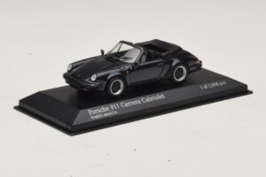 Porsche 911 930 Carrera Cabriolet Gri Metalizat Minichamps 1:43 430062037 Metal - imaginea 2 din 4