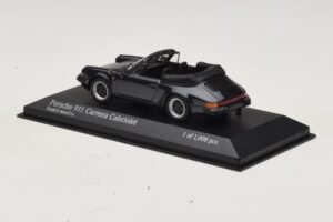 Porsche 911 930 Carrera Cabriolet Gri Metalizat Minichamps 1:43 430062037 Metal - imaginea 3 din 4