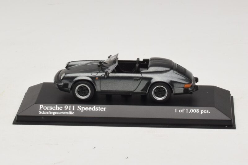Porsche 911 930 Speedster Gri Metalizat Minichamps 1:43 Porsche 911 930 Speedster Gri Metalizat Minichamps 1:43 430066135 Metal