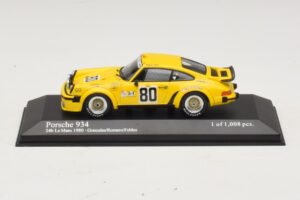 Porsche 911 934 #80 Gonzalez / Romero 24 Hours of Le Mans 1980 Minichamps 1:43 400806480 Metal