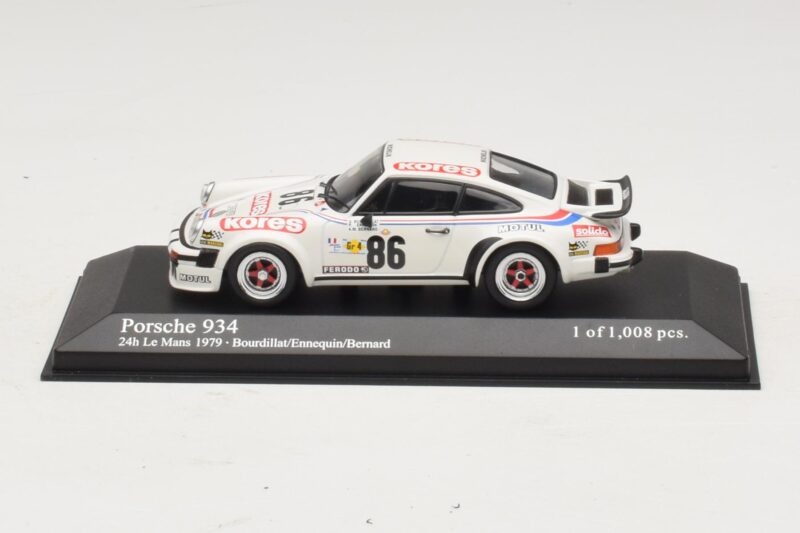 Porsche 911 934 #86 Bourdillat / Ennequin 24 Hours of Le Mans 1979 Minichamps 1:43 Porsche 911 934 #86 Bourdillat / Ennequin 24 Hours of Le Mans 1979 Minichamps 1:43 400796486 Metal