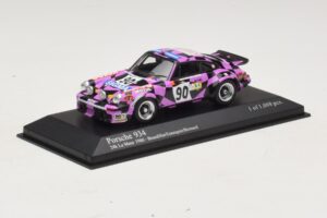 Porsche 911 934 #90 Bourdillat / Ennequin 24 Hours of Le Mans 1980 Minichamps 1:43 400806490 Metal - imaginea 2 din 4