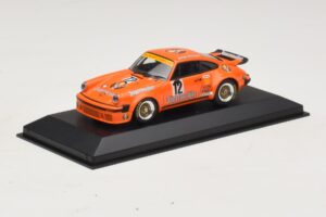 Porsche 911 934 Jagermeister #12 H. Kelleners DRM Nurburgring 1976 Minichamps 1:43 400766412 Metal - imaginea 2 din 4