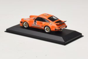 Porsche 911 934 Jagermeister #12 H. Kelleners DRM Nurburgring 1976 Minichamps 1:43 400766412 Metal - imaginea 3 din 4
