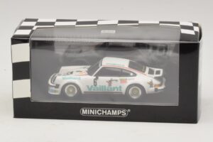 Porsche 911 934 Vaillant #6 B. Wollek Norisring EGT 1976 Minichamps 1:43 400766496 Metal - imaginea 4 din 4