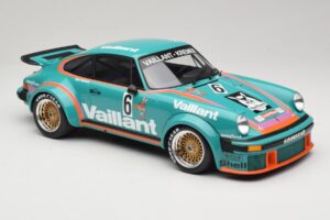 Porsche 911 934 Vaillant #6 T. Hezemans Winner DRM Norisring 1976 Minichamps 1:12 125766406 Metal - imaginea 4 din 6