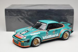 Porsche 911 934 Vaillant #6 T. Hezemans Winner DRM Norisring 1976 Minichamps 1:12 125766406 Metal - imaginea 6 din 6
