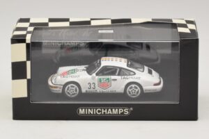 Porsche 911 964 Carrera 2 #33 M. Hakkinen Monaco Carrera Cup Winner 1993 Minichamps 1:43 430936033 Metal - imaginea 4 din 4