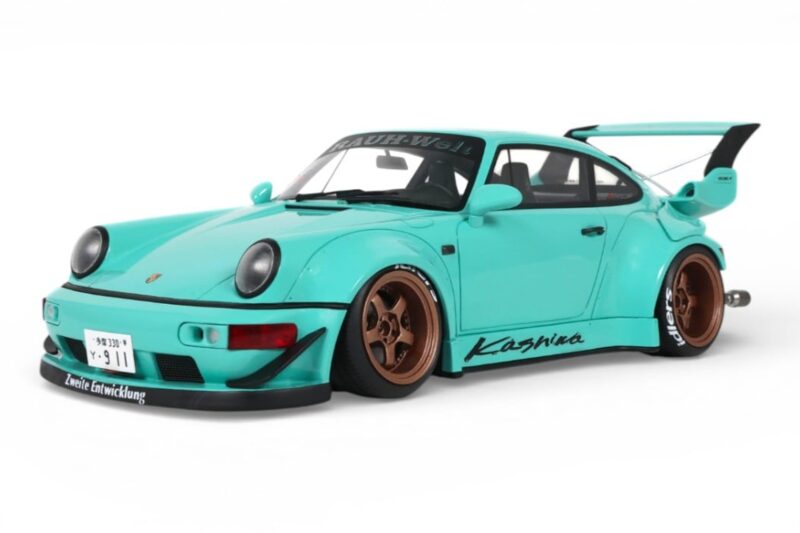 Porsche 911 964 RWB Kashiwa Blue GT Spirit 1:18 Porsche 911 964 RWB Kashiwa Blue GT Spirit 1:18 GT569 Rășină