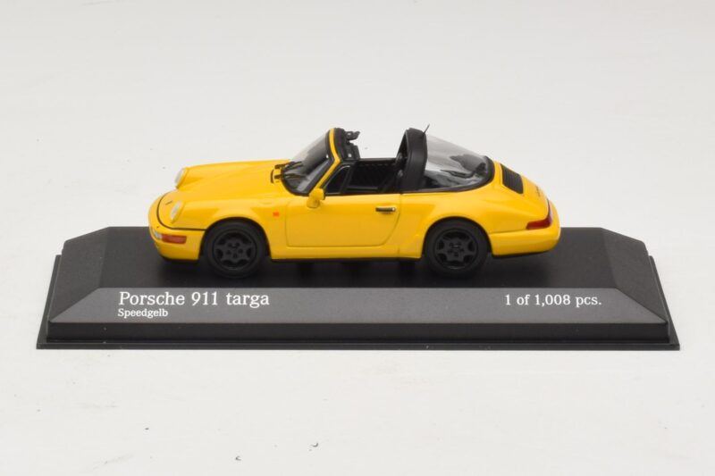 Porsche 911 964 Targa Galben Minichamps 1:43 Porsche 911 964 Targa Galben Minichamps 1:43 400061367 Metal