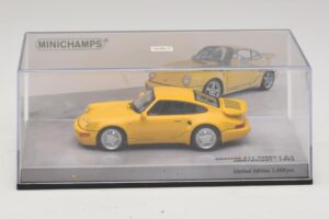 Porsche 911 964 Turbo S 3.3 Lightweight Minichamps 1:43 436069170 Metal - imaginea 4 din 5