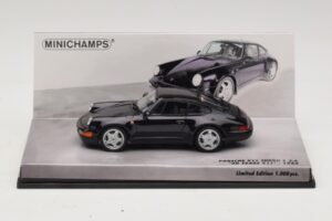 Porsche 911 964 Turbo S 3.6 Aniversar 30 De Ani Negru Minichamps 1:43 436069171 Metal