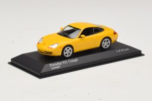Porsche 911 991 Carrera Galben Minichamps 1:43 410060221 Metal - imaginea 2 din 4
