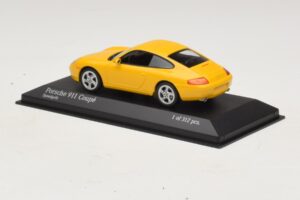 Porsche 911 991 Carrera Galben Minichamps 1:43 410060221 Metal - imaginea 3 din 4