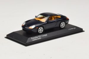 Porsche 911 991 Turbo S Albastru Metalizat Minichamps 1:43 410062220 Metal - imaginea 2 din 4