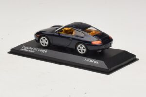 Porsche 911 991 Turbo S Albastru Metalizat Minichamps 1:43 410062220 Metal - imaginea 3 din 4
