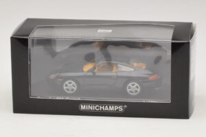 Porsche 911 991 Turbo S Albastru Metalizat Minichamps 1:43 410062220 Metal - imaginea 4 din 4